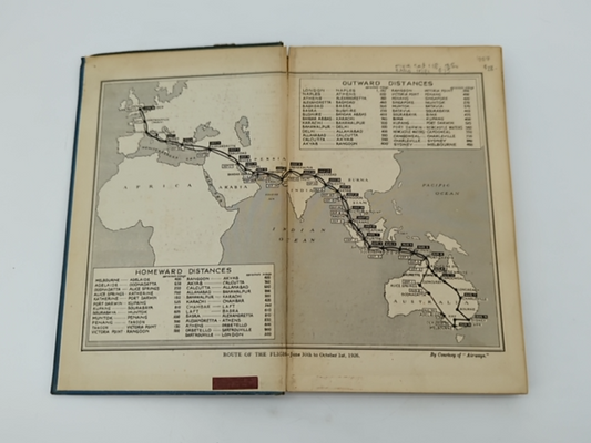 Australia and Back by Sir Alan Cobham (Hardcover) 1st Edition Aviation Book by Sir Alan Cobham — photo 2