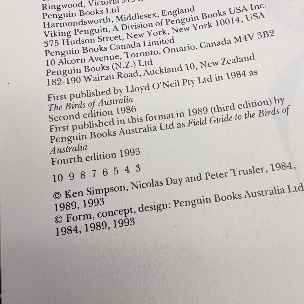 FIELD GUIDE to the Birds of Australia — photo 10