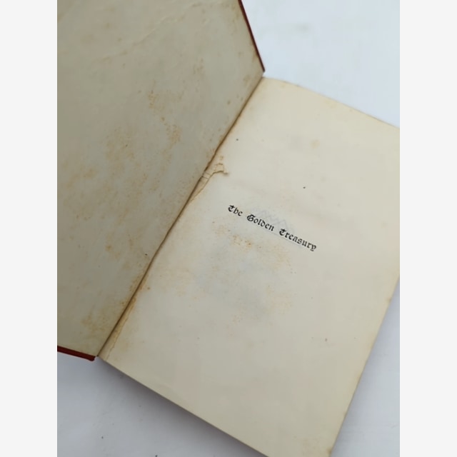 Golden Treasury Of Songs Lyrics by Francis T Palgrave (Cloth, 1907) by Francis T Palgrave — photo 6
