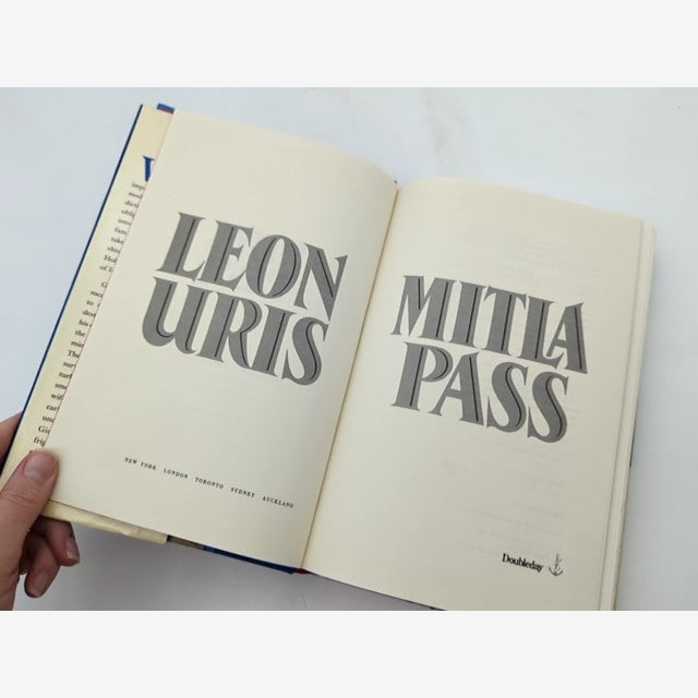 Mitla Pass by Leon Uris (Hardcover, 1988) by Ross R. Pelton — photo 6
