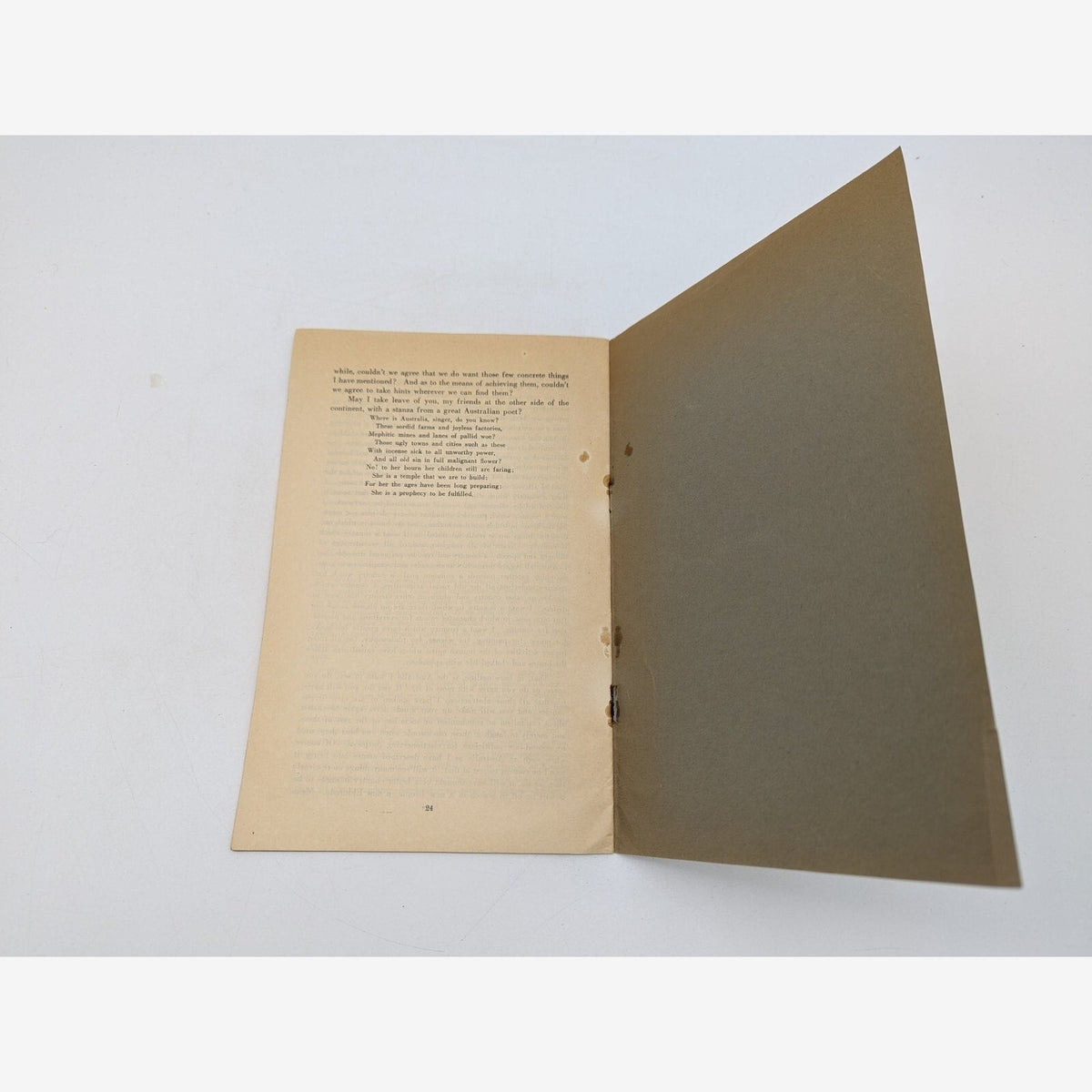 Some Fallacies by Walter Murdoch (Brochure/Pamphlet, 1935) 1st Edition by Walter Murdoch — photo 6