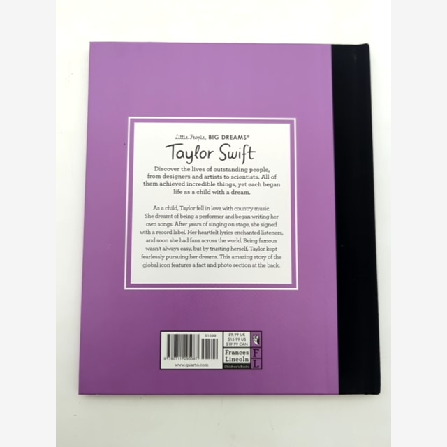 Taylor Swift (Little People, Big Dreams), Children's picture book, Like new by "Josefina Schargorodsky Maria Isabel Sanchez Vegara" — photo 6
