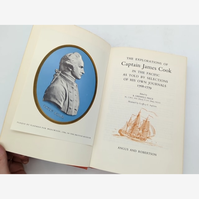 The Explorations of Captain James Cook in the Pacific 1968 Hardcover Illustr... by A Grenfell Price — photo 6