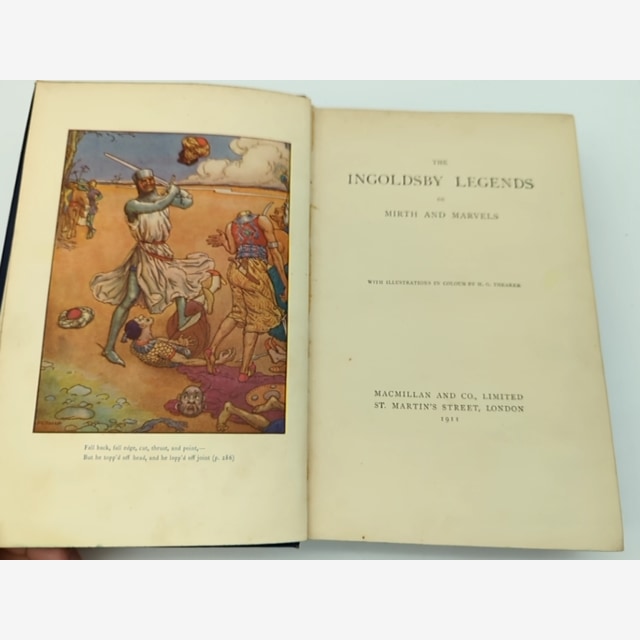 The Ingoldsby Legends (Hardcover, 1911) Myths, Legends, Ghost Stories & Poems... by Thomas Ingoldsby — photo 5