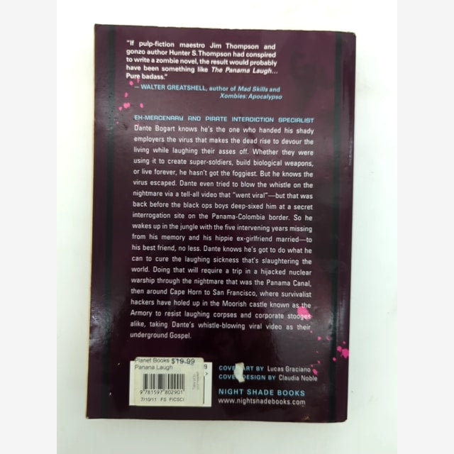 The Panama Laugh by Thomas S. Roche (Paperback 2011) 1st Edition Zombies Horror by Thomas S. Roche — photo 6