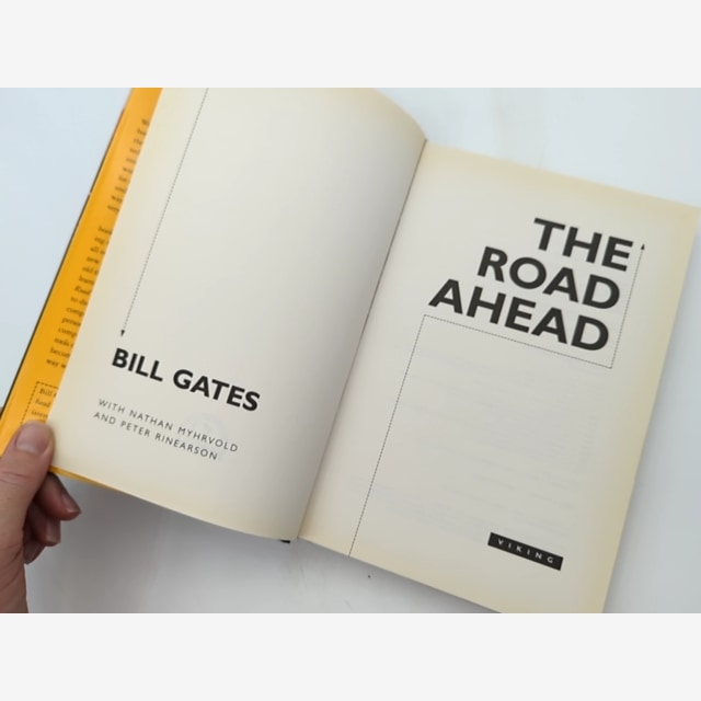 The Road Ahead by Bill Gates (Hardcover, 1995) 1st Edition by Bill Gates — photo 6