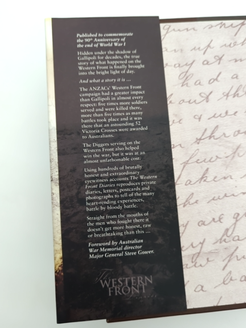 The Western Front Diaries The Anzacs' Own Story, Battle By Battle, Jonathan King by Jonathan King — photo 2