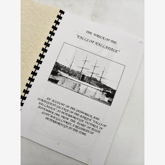 The Wreck of the "Falls of Halladale": An account from the Diary of Jessie Scott by Jessie Scott Macgillivray — photo 3