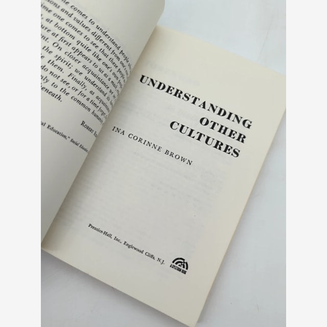 Understanding Other Cultures by Ina Corinne Brown (Paperback, 1963) by Ina Corinne Brown — photo 6