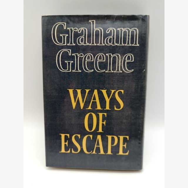 Ways of Escape by Graham Greene (Hardcover 1980) 1st Ed 2nd volume autobiography by Graham Greene — photo 5