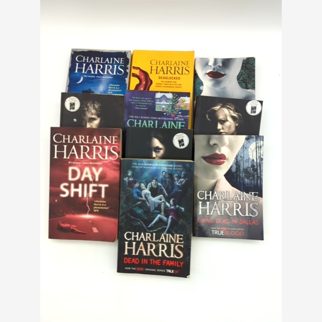 10x Charlaine Harris Paperback Bundle Dead in the Family, Day Shift, Living… by Charlaine Harris — photo 6