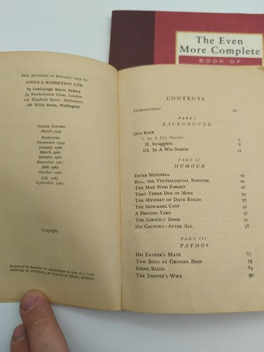 Australian Poetry lot, Down Among the Red Gums Ellen Harbord (rare) Henry Lawson by John Clarke, Ellen M. Harbord, Henry Lawson