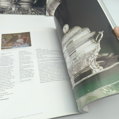 3x Sotheby's Auction Catalogues English Continental Silver, Russian Works of Art