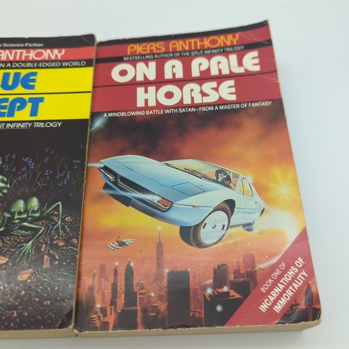 3x Piers Anthony Spilt Infinity Trilogy Science Fiction Bundle, Vintage Sci-Fi by Piers Anthony