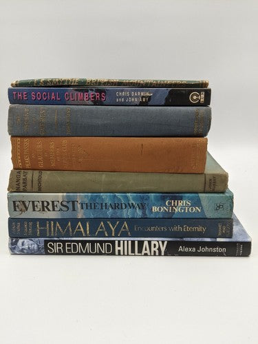 Mount Everest, Edmund Hillary, Tenzing Norgay, Mountaineering, Old Book Lot