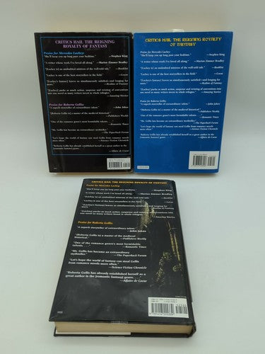 3x Mercedes Lackey/Roberta Cellis Doubled Edge Series 1 2 & 3 HCDJ 1st Edition by Mercedes Lackey