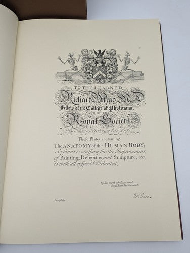 RARE Medicina Rara Book by Bernardino Genga, Anatomy Human Body Skeleton, Folio by Bernardino Genga
