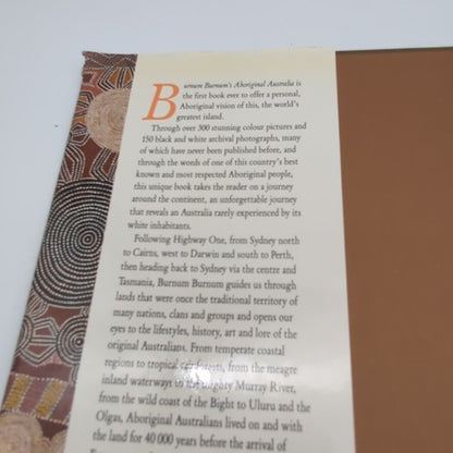 Burnum Burnum's Aboriginal Australia: A traveller's guide, Hardcover Aboriginal by Burnum Burnum