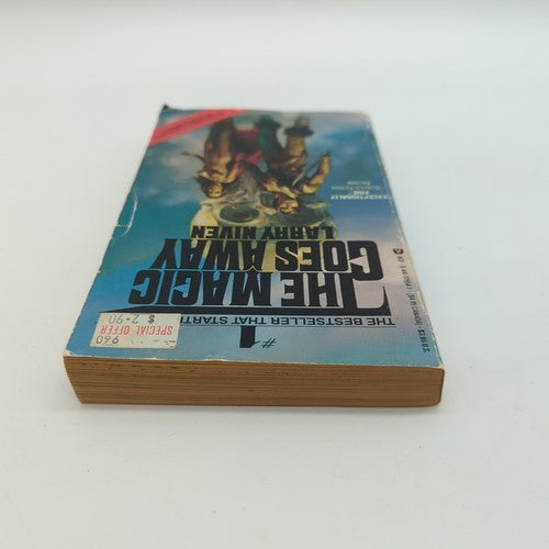 The Magic Goes Away by Larry Niven, Vintage ACE Sci-Fi Series (Book 3) 1979 by Larry Niven