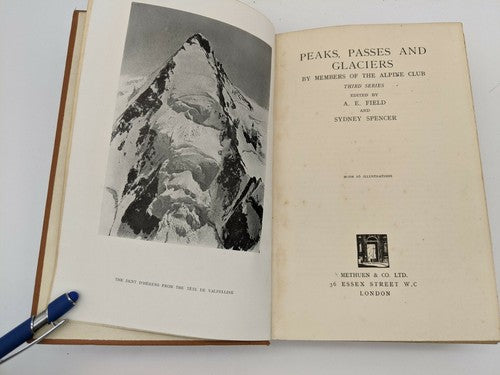 Mount Everest, Edmund Hillary, Tenzing Norgay, Mountaineering, Old Book Lot