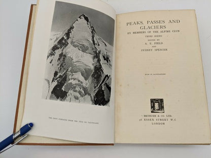 Mount Everest, Edmund Hillary, Tenzing Norgay, Mountaineering, Old Book Lot