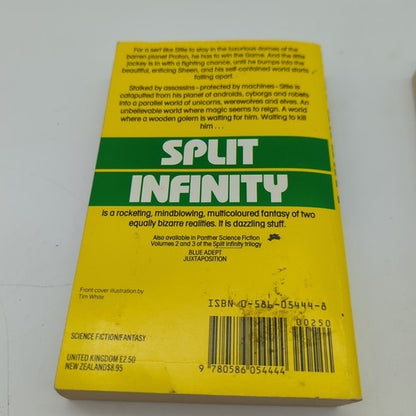 3x Piers Anthony Spilt Infinity Trilogy Science Fiction Bundle, Vintage Sci-Fi by Piers Anthony