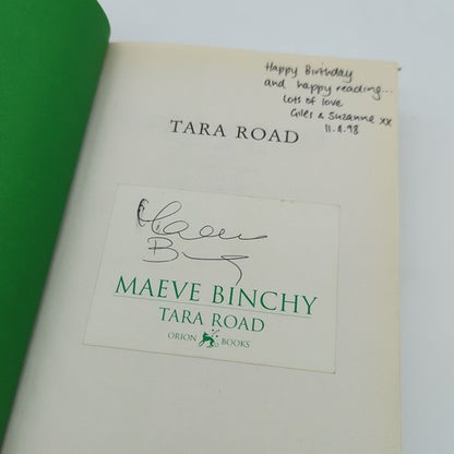 6 Maeve Binchy Hardcover Books Womens Fiction Novels Quentins Tara Road SIGNED by Maeve Binchy