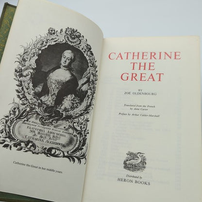 Women Who Made History 2 Heron Volumes: Lady Hamilton, Catherine the Great, 1965 by Edward Bishop