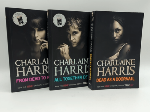 3x Dead Series by Charlaine Harris (Paperback) As An Doornail All Together Dead… by Charlaine Harris