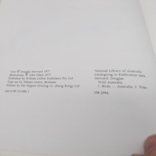 Wild Australia: A View Of Birds And Men by Douglas Dorward, John Olsen Paintings by Douglas Dorward
