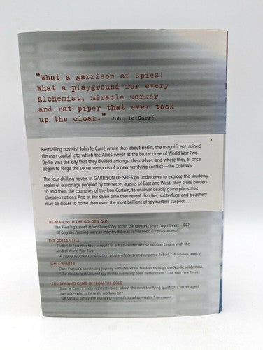 Hardcover Spy Novels: Ian Fleming Frederick Forsyth Clare Francis John le Carre by Ian Fleming