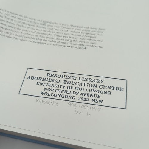 The Encyclopedia of Aboriginal Australia 2 Vols & CD Slip case 1994 David Horton by David Horton