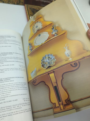 4x Christie's Auction Catalogues Monaco/Paris Furniture Goldware & Objects Art