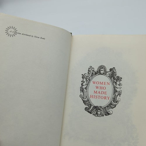 Women Who Made History 2 Heron Volumes: Lady Hamilton, Catherine the Great, 1965 by Edward Bishop