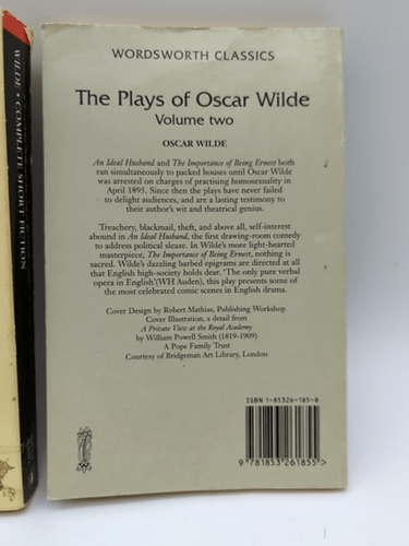 The Plays of Oscar Wilde & Complete Short Fiction (Paperback Literature bundle) by Oscar Wilde
