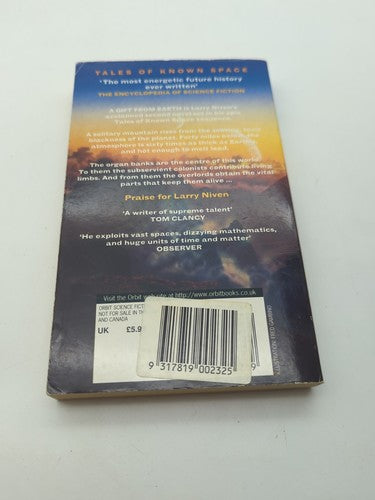 3x Larry Niven Tales of Known Space Series, A Gift From Earth, The Long Arm of.. by Larry Niven