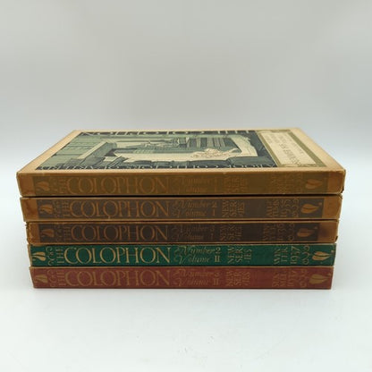 5x The Colophon New Series: A Book Collector's Quarterly Summer 1935 1936 1937.. by Various Authors