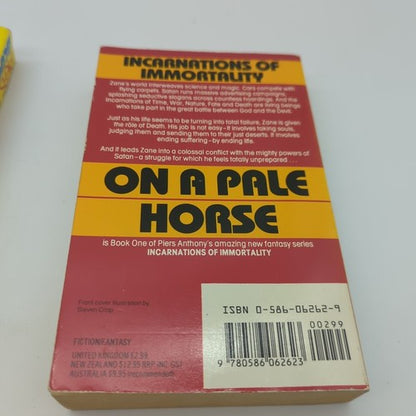 3x Piers Anthony Spilt Infinity Trilogy Science Fiction Bundle, Vintage Sci-Fi by Piers Anthony
