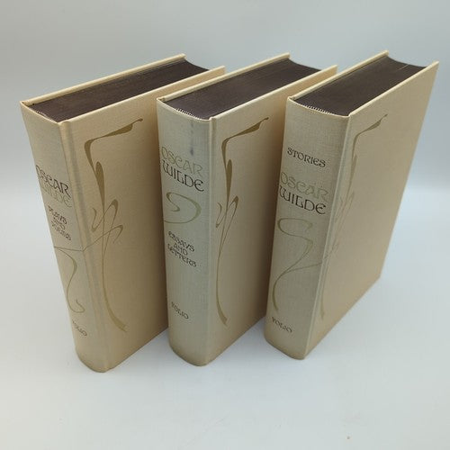 Oscar Wilde Stories, Plays, Poems, Essays and Letters – Folio Society 3 Vol. Set by Oscar Wilde