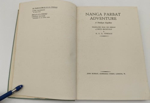 Mount Everest, Edmund Hillary, Tenzing Norgay, Mountaineering, Old Book Lot