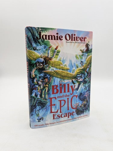 Billy and the Epic Escape, Jamie Oliver 1st Ed, Hardcover 2024, Aboriginal Error by Jamie Oliver, Oliver, Jamie