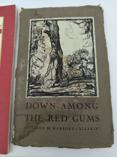 Australian Poetry lot, Down Among the Red Gums Ellen Harbord (rare) Henry Lawson by John Clarke, Ellen M. Harbord, Henry Lawson