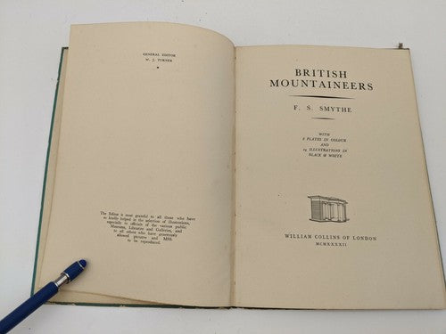 Mount Everest, Edmund Hillary, Tenzing Norgay, Mountaineering, Old Book Lot