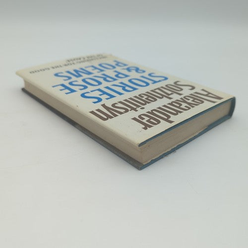 Stories & Prose Poems by Aelxander Solzhenitsyn (Hardcover, 1971) 1st Edition by Aelxander Solzhenitsyn