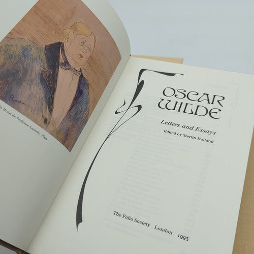 Oscar Wilde Stories, Plays, Poems, Essays and Letters – Folio Society 3 Vol. Set by Oscar Wilde