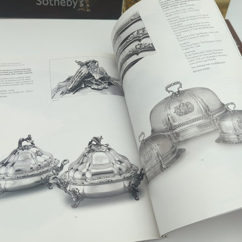 4x Sotheby's Auction Catalogues English Continental Silver,Objects Vertu 2008-09