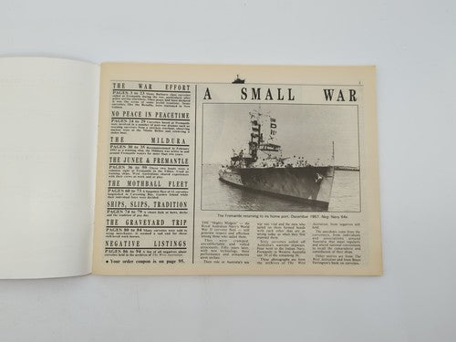 A Small War Covettes: The 39 Through Fremantle - WWII Pictorial remembrance 1984 by Unknown Author