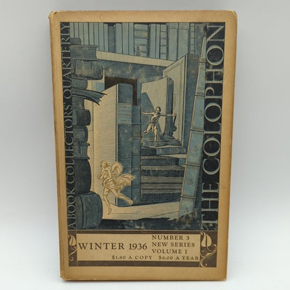 5x The Colophon New Series: A Book Collector's Quarterly Summer 1935 1936 1937.. by Various Authors