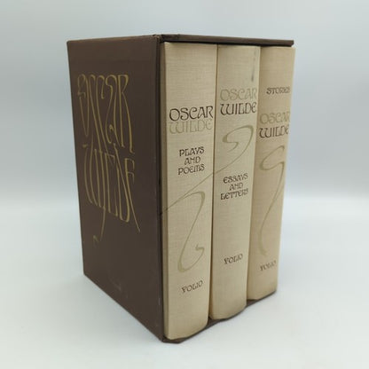 Oscar Wilde Stories, Plays, Poems, Essays and Letters – Folio Society 3 Vol. Set by Oscar Wilde