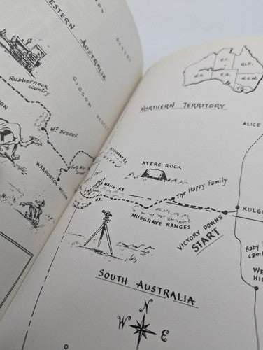 Too Long In The Bush by Len Beadell (Paperback, 1965) Australiana Outback Travel by Len Beadell